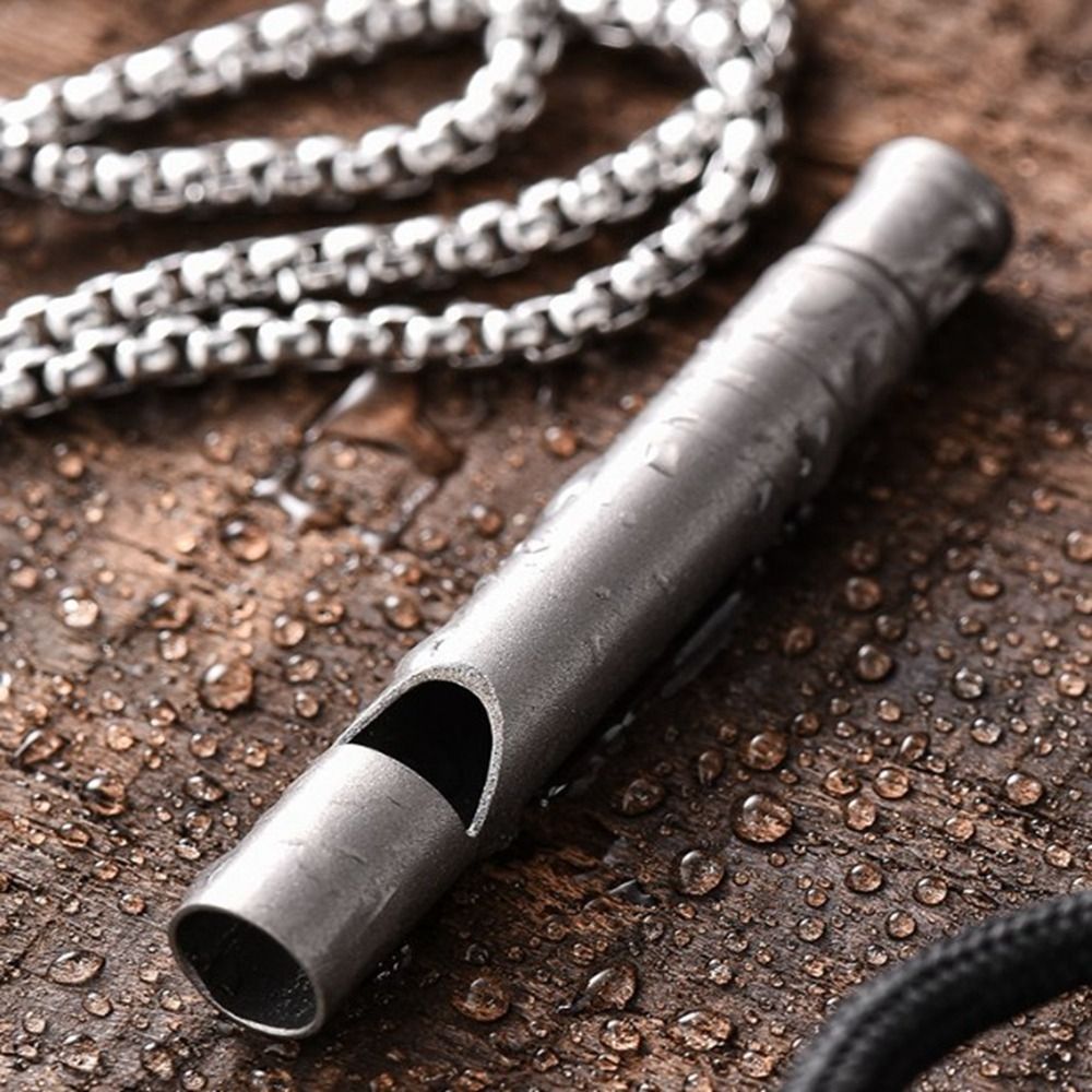 Emergency Whistle Loud - Nuovo Fischietto Portatile Leggero e Sonoro,