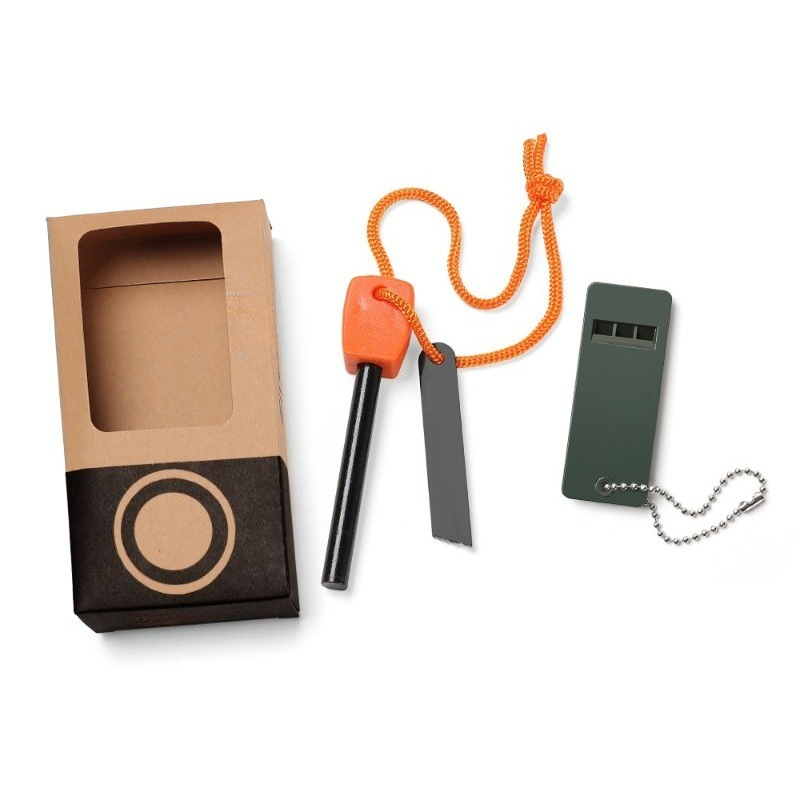 Magnesium Fire Starter - Kit Accendifuoco da Campeggio con Barra