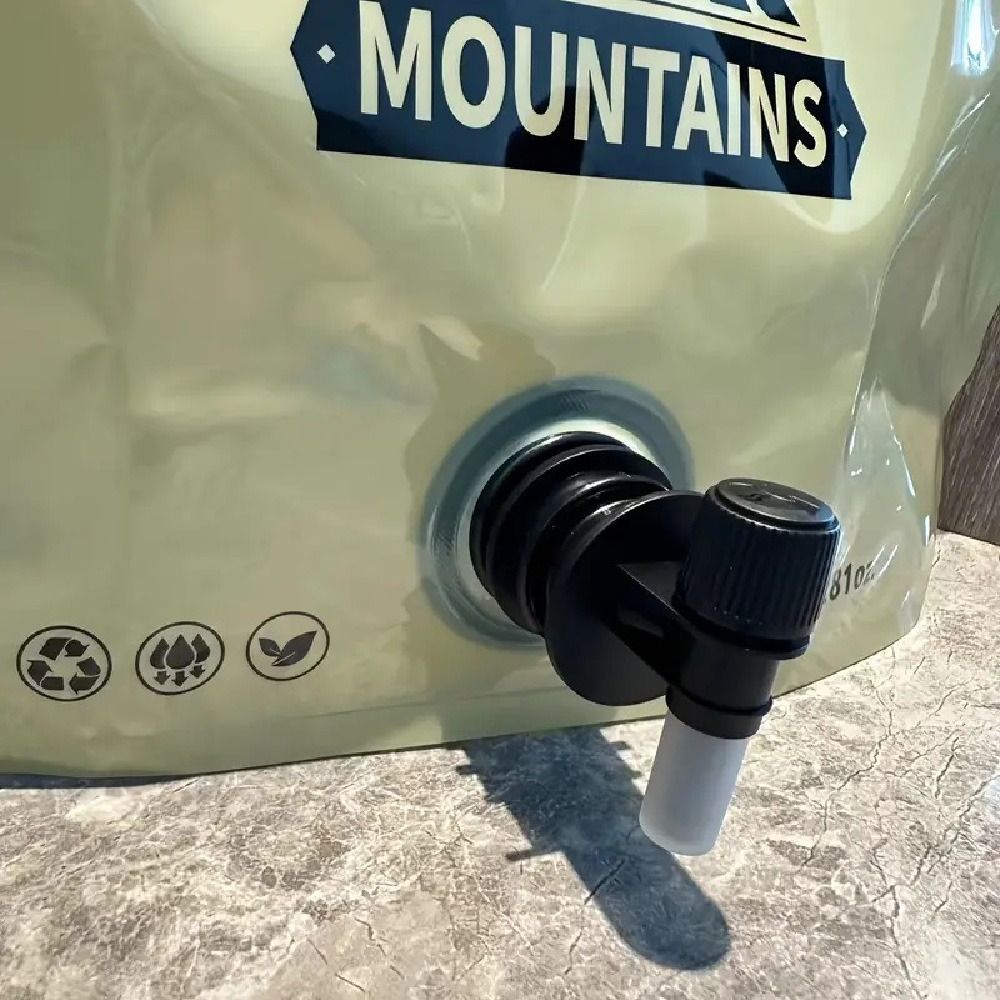 Water Bag Collapsible - Borsa per Acqua Pieghevole da 8L,