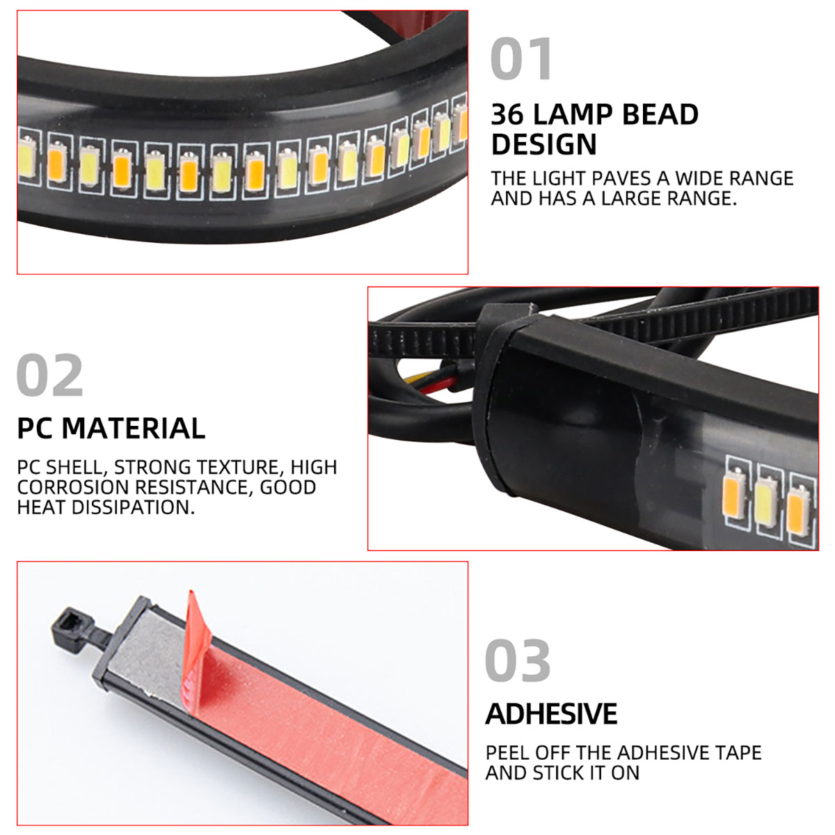 2 pz 12V LED indicatore di dir - Sos Light Strobe recensione e prezzo